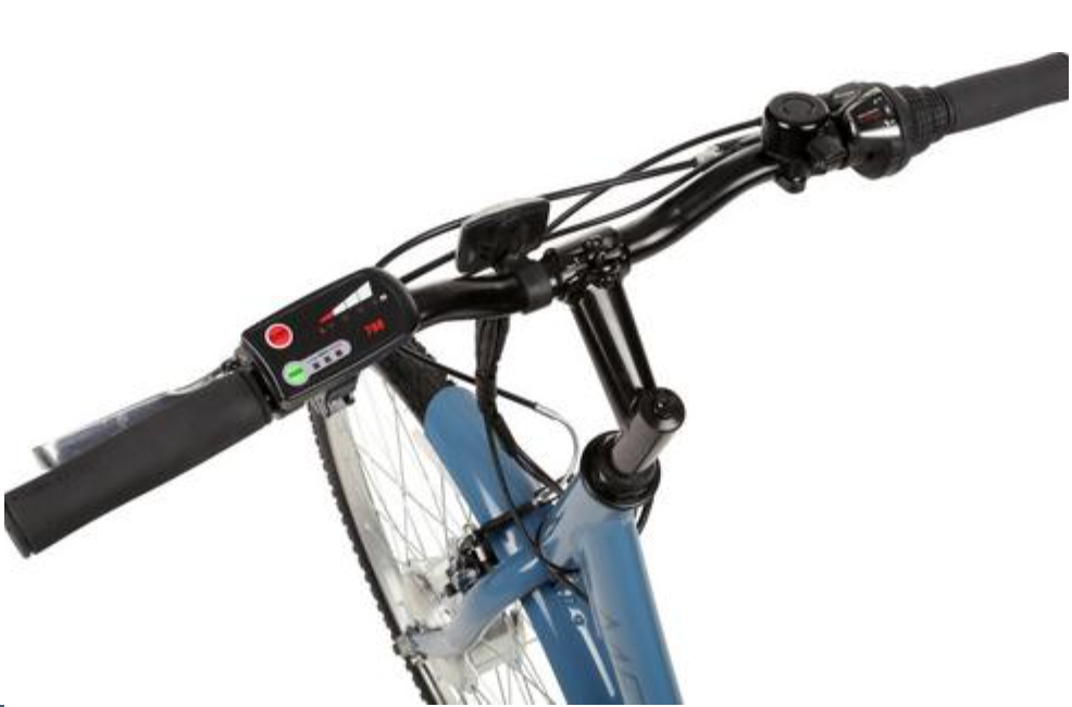 Omega step through, low seat eBike with 26