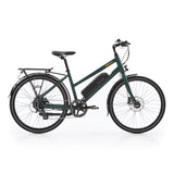 Load image into Gallery viewer, Nova S (17”) 44cm step through trapeze frame electric bike with 26” wheels