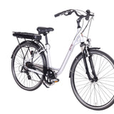 Load image into Gallery viewer, Zeta - stylish city step through eBike with suspension forks