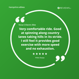 Load image into Gallery viewer, Nova S (17”) 44cm step through trapeze frame electric bike with 26” wheels