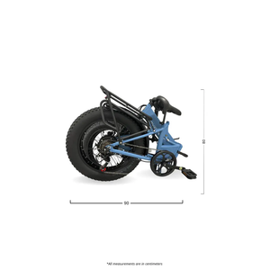 Pixie 20x4" fat tyre folding electric bike