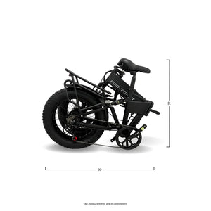 Panther 20x4" fat tyre folding electric bike (Ex-Demonstrator)