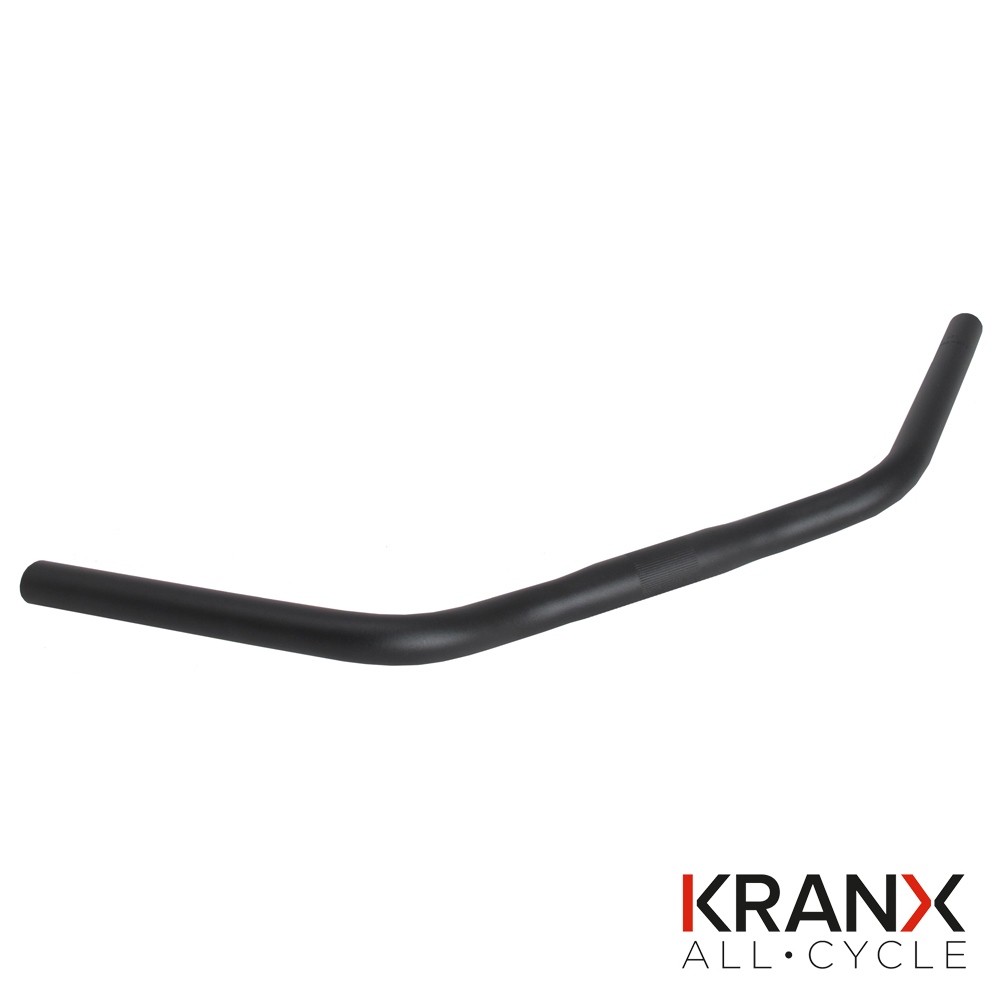 Comfort trekking swept back handlebar option fitted 25.4mm