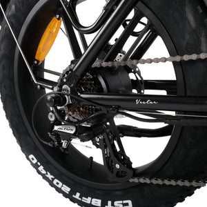 Hygge Vester Step folding electric bike with 20" fat tyres