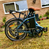 Load image into Gallery viewer, Pre-owned Juicy Compact Plus 20 folding electric bike ridden less than 10 miles
