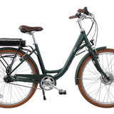 Load image into Gallery viewer, Omega step through, low seat electric bike with 26&quot; wheels (Pre-owned)
