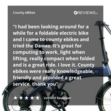 Load image into Gallery viewer, Pre-owned Dawes Arc 20 folding electric bike
