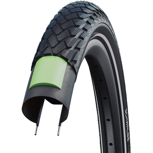 Schwalbe Marathon 42mm tyre UPGRADE (pair) with GreenGuard puncture protection