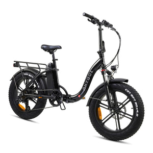 Hygge Vester Step folding electric bike with 20" fat tyres