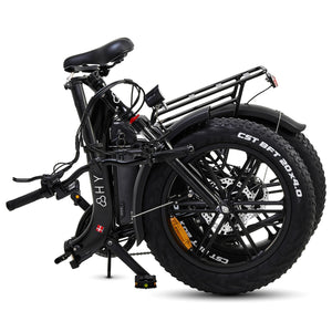 Hygge Vester Step folding electric bike with 20" fat tyres
