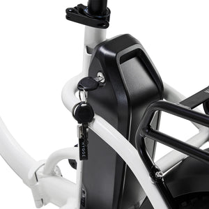 Hygge Vester Step folding electric bike with 20" fat tyres