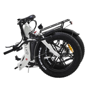 Hygge Vester Step folding electric bike with 20" fat tyres