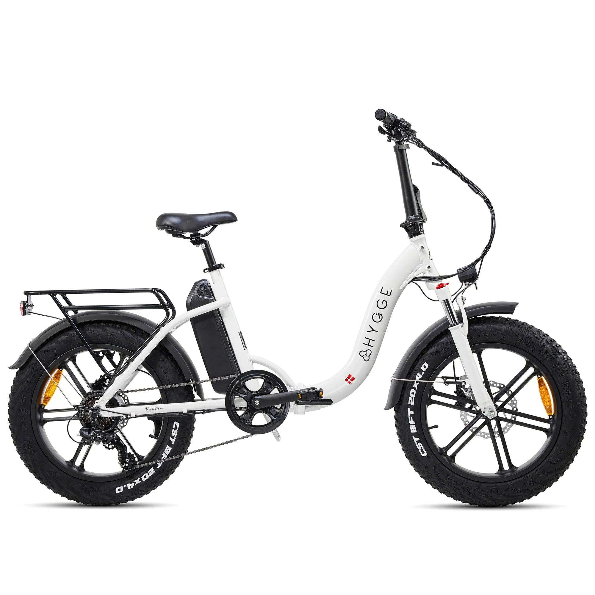 Hygge Vester Step folding electric bike with 20