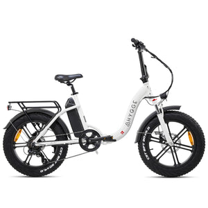 Hygge Vester Step folding electric bike with 20" fat tyres