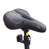 Load image into Gallery viewer, Comfort gel saddle with rear light
