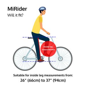 MiRider One folding electric bike