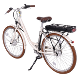 Load image into Gallery viewer, Omega step through, low seat electric bike with 26&quot; wheels
