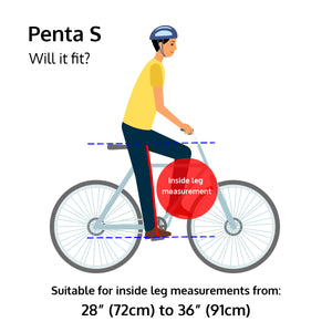 Penta S high torque centre motor motor step through electric bike