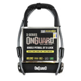 Load image into Gallery viewer, OnGuard Pitbull DT 8005 U-Lock 115 X 230 X 14mm Sold Secure Diamond shackle and cable lock
